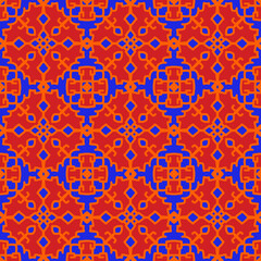 pattern flower damask ethnic boho American ikat texture tribal geometric background mandalas