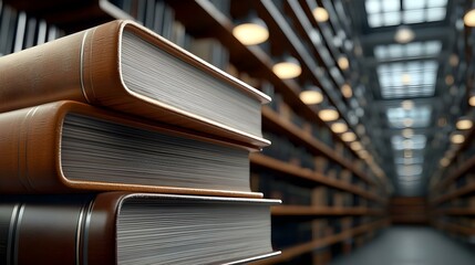 Serene Library Space, inviting ambiance, neutral shelves filled with books, soft lighting, comfortable seating areas for reading and reflection