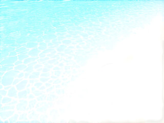 Tranquil Beach Water Meets Sandy Shore