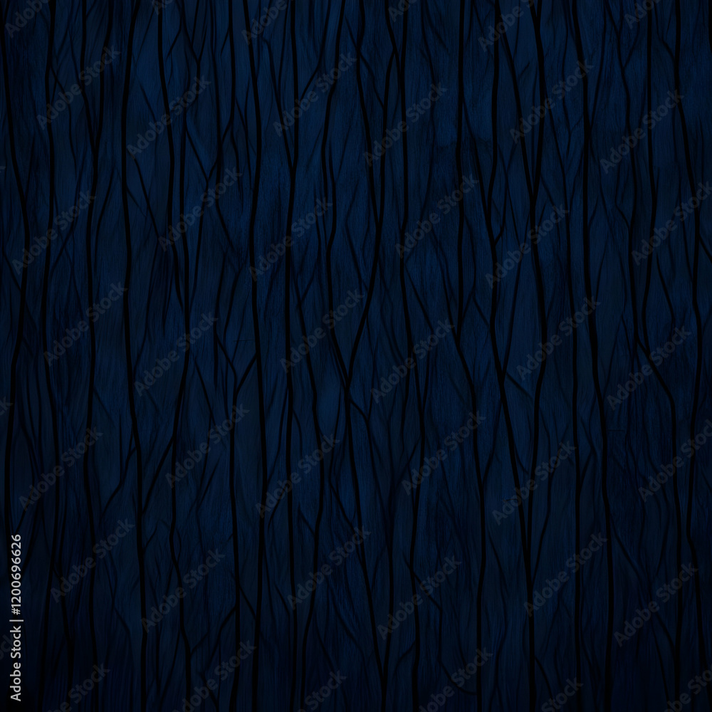 Aufkleber Dark Blue Abstract Background with Vertical Lines and Subtle Textures Creates a Moody and Mysterious Atmosphere