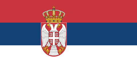 Serbia National Flag
