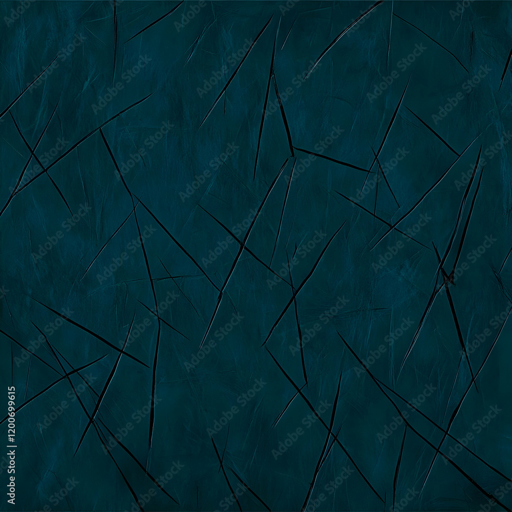 Poster Dark Teal Abstract Background with Intersecting Lines Creates a Dynamic Visual