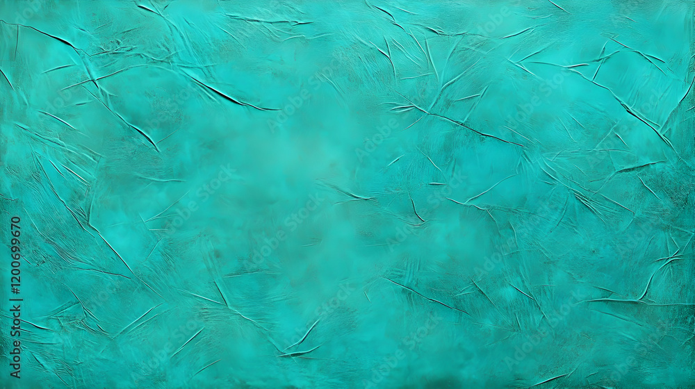 Poster textured teal background creates a visually appealing and versatile design foundation.