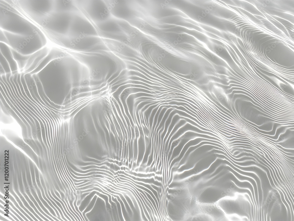 Poster abstract water surface creates mesmerizing patterns with light reflections and ripples smoothly.