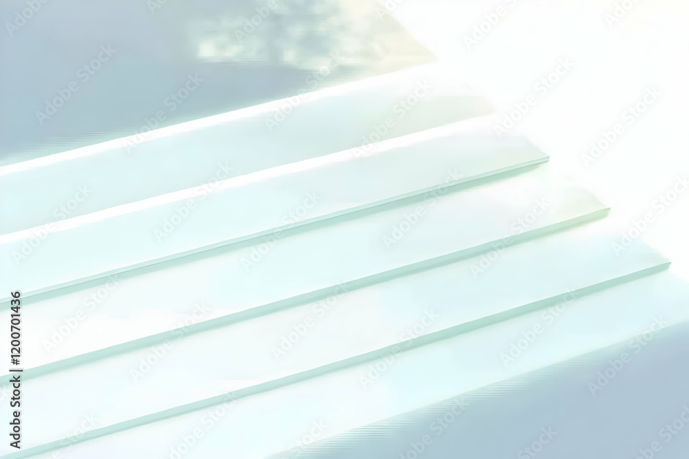 Poster abstract background with soft green tones creates a serene and minimalist vibe with subtle texture.