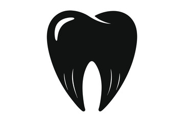 Angel with Dental Symbol Vector Illustration