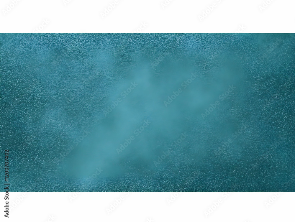 Poster abstract teal background creates a serene and calming atmosphere with subtle textures.