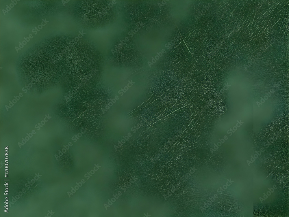 Poster green textured background shows subtle patterns and variations with blur effect