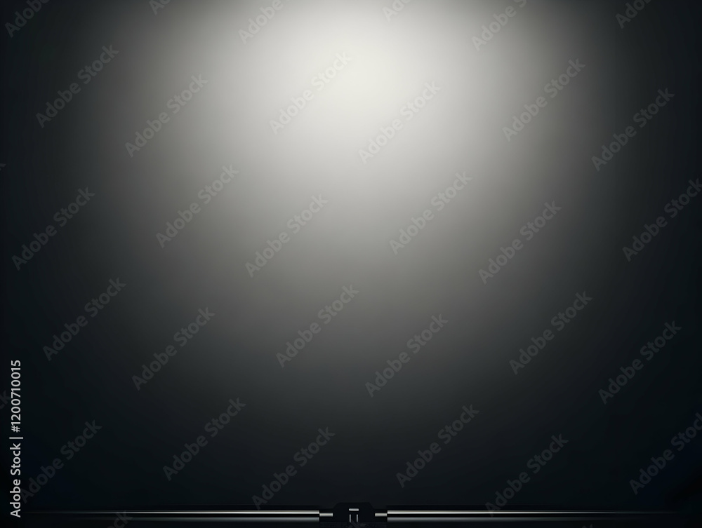 Aufkleber dark abstract background with a soft spotlight effect and subtle texture accented by a polished meta