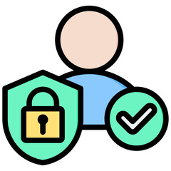 Permissioned Outline Color Icon