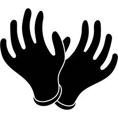 Obraz premium Gloves Icon