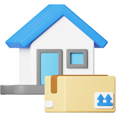 Package Delivered 3D Icon