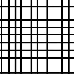 Grid pattern with black lines on white background, ideal for design