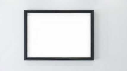 Obraz premium A professional office wall art mockup featuring a sleek frame design, blank space, conference room, wall art