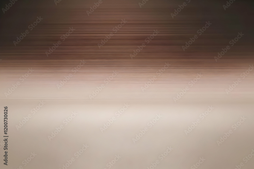 Poster abstract background shows brown and beige gradient with horizontal lines effect and smooth texture