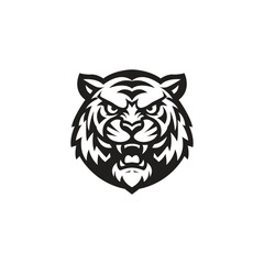 Vector of a tiger head.