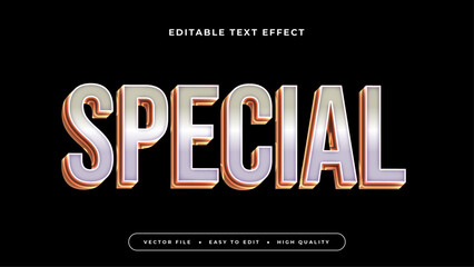 Obraz premium love editable text effect 3d gradient typography design