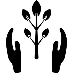 Fototapeta premium Plant Based Icon