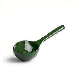 Stylish 3d kitchenware spoon modern kitchen product showcase minimalist design eye-level culinary essentials
