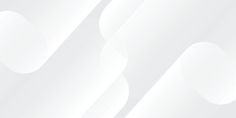 Abstract white background. Simple and modern white geometric design. Minimal shapes. Suitable for booklet, brochure, banner, poster, website, flyer, cover, corporate, background.