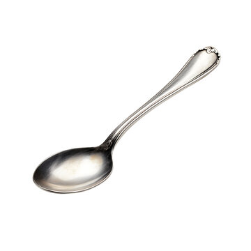 tablespoon Advertisement isolated on white background full depth of field 
