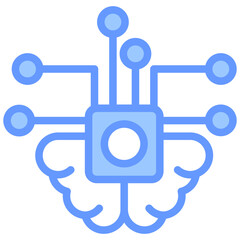Ai Blue Icon