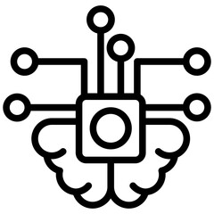 Ai Outline Icon