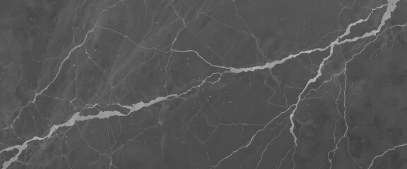 Dark marble texture with white veins for design purposes.