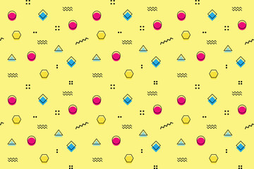 Retro Shape Background