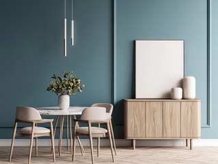 Modern home interior design stylish living room with minimalist furniture tranquil environment lifestyle concept
