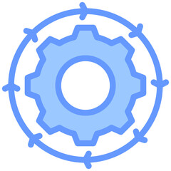 Agile Blue Icon