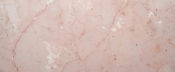 Fototapeta premium A close-up of pink marble with subtle veins and textures.