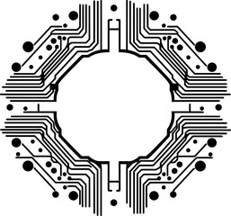 circuit board frame pattern