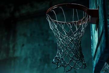 basketball hoop and net