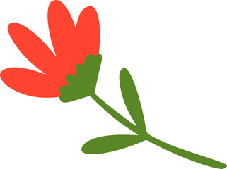 Spring Flower Builder Organic Vector Kit