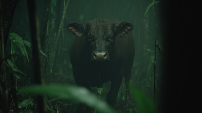 Dark Forest Cow A Mysterious Jungle Encounter
