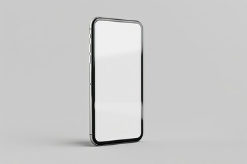 Pixel Perfect Picture of Psd Celular Phone Smartphone Mobile Phone Mockup White