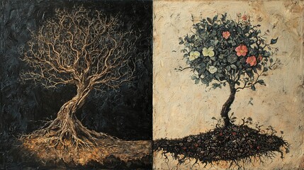 Dual Tree: Life & Decay