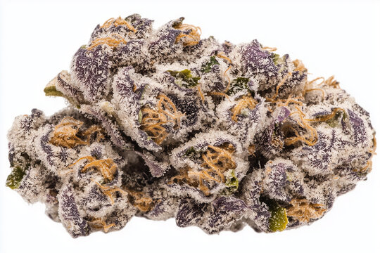 Cannabis isolated on a white background