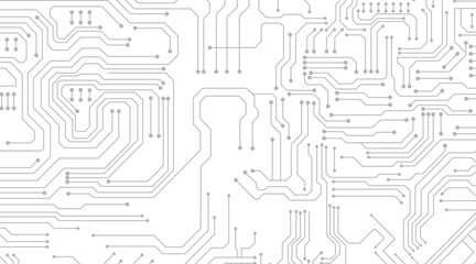 Communication and engineering concept. High-tech technology background texture. Circuit board vector illustration.
