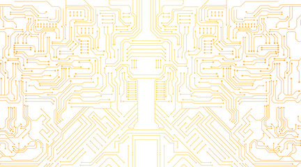 Communication and engineering concept. High-tech technology background texture. Circuit board vector illustration.
