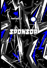 Tshirt Design for jersey extreme sport jersey team, motocross, cycling, fishing, diving, leggings, football, gaming