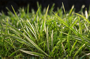 Obraz premium green grass background