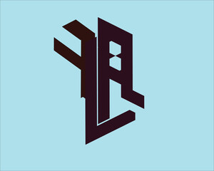 This is modern letter logo . 