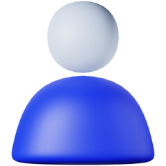 Personal Profile 3D Icon
