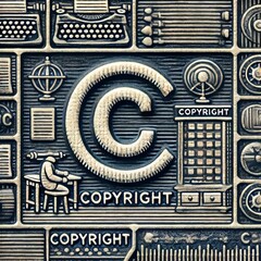 Obraz premium Telegraph Office A telegraph office with messages being sent and