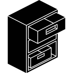 Filing Cabinet Icon