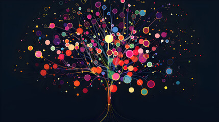 Visual Representation of LS Tree Algorithm Structure in Data Partitioning and Organization