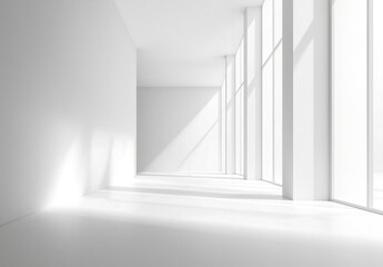 Obraz premium White Room Sunlight