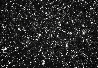 Black Glitter Texture